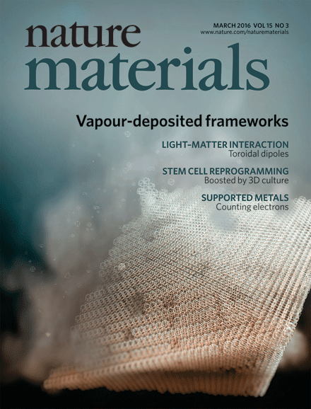 Nature Materials cover March 2016