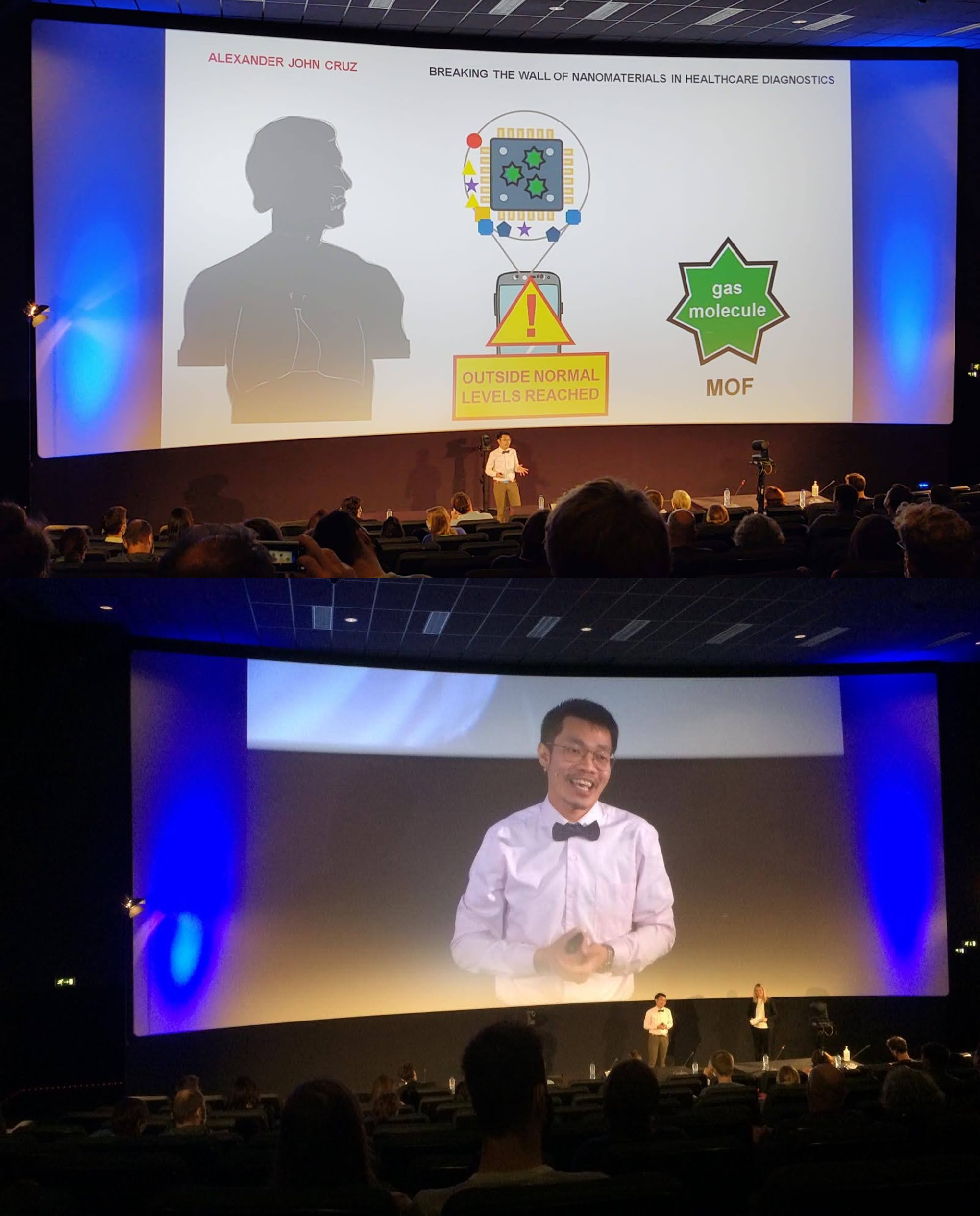 Alex is people's pick in Falling Walls Lab '20