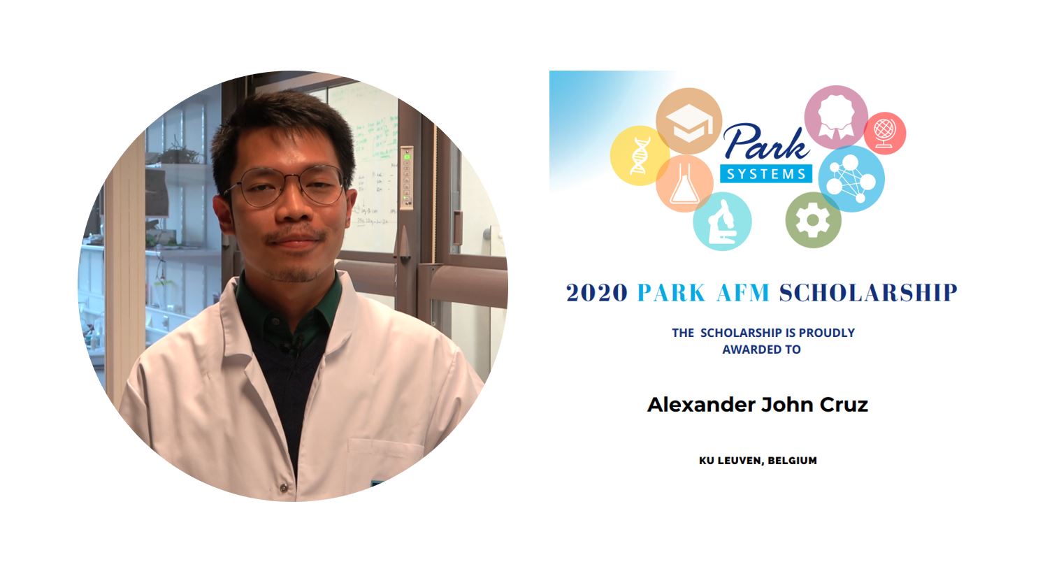 Alex clinches AFM award from Park Systems