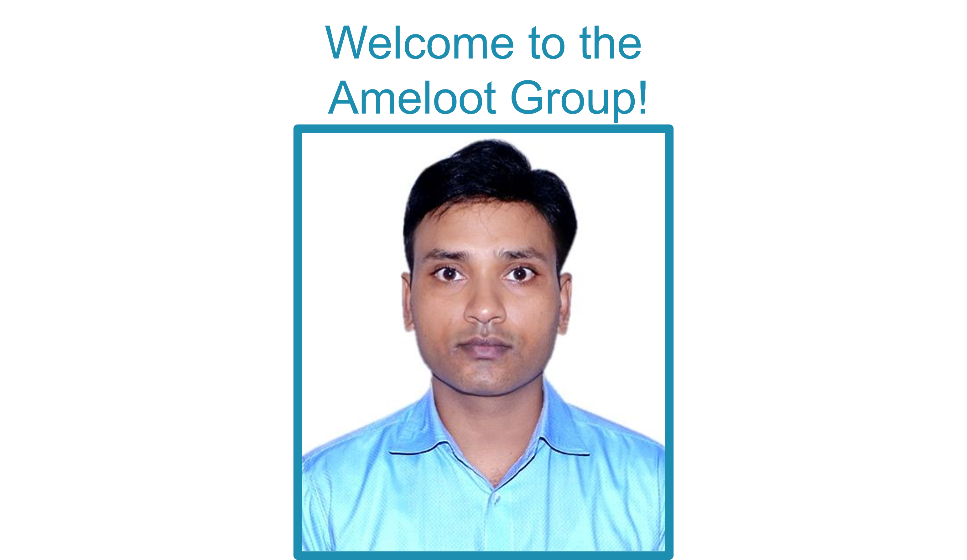 Santosh joins the group!