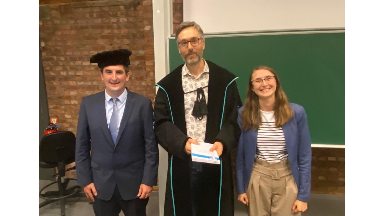Pieter successfully defends his Ph.D.